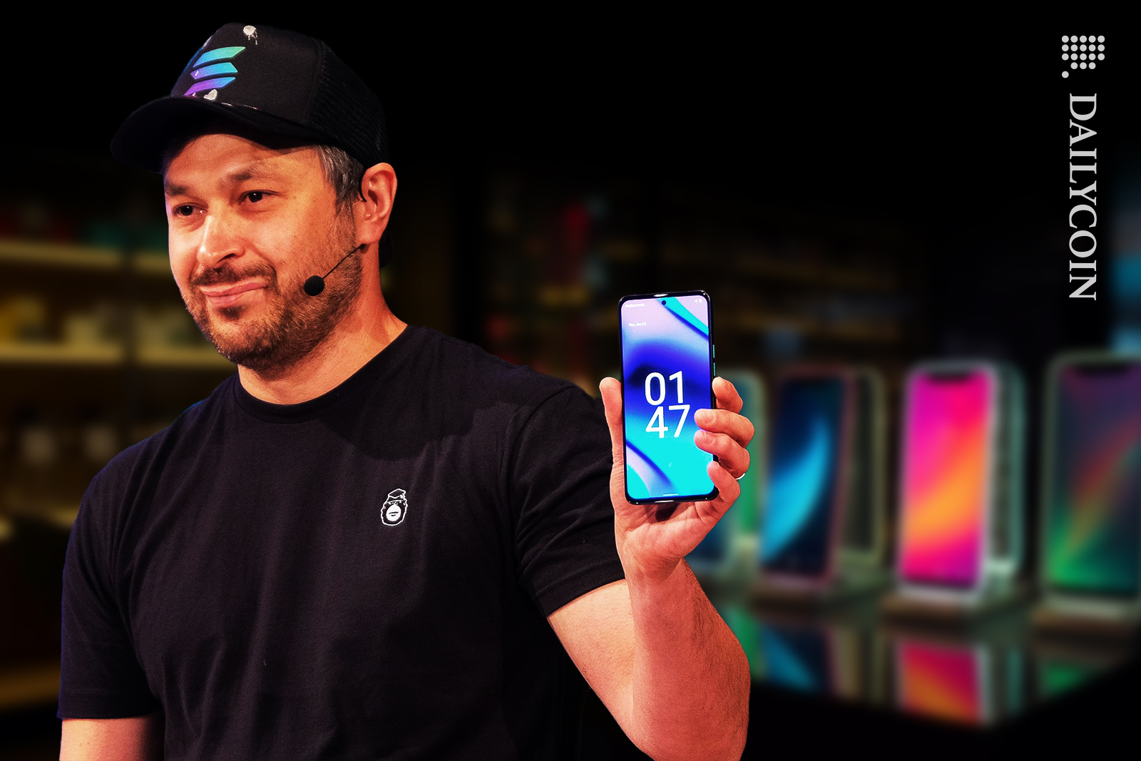 Anatoly Yakovenko CEO of solana sad about SAGA phone.