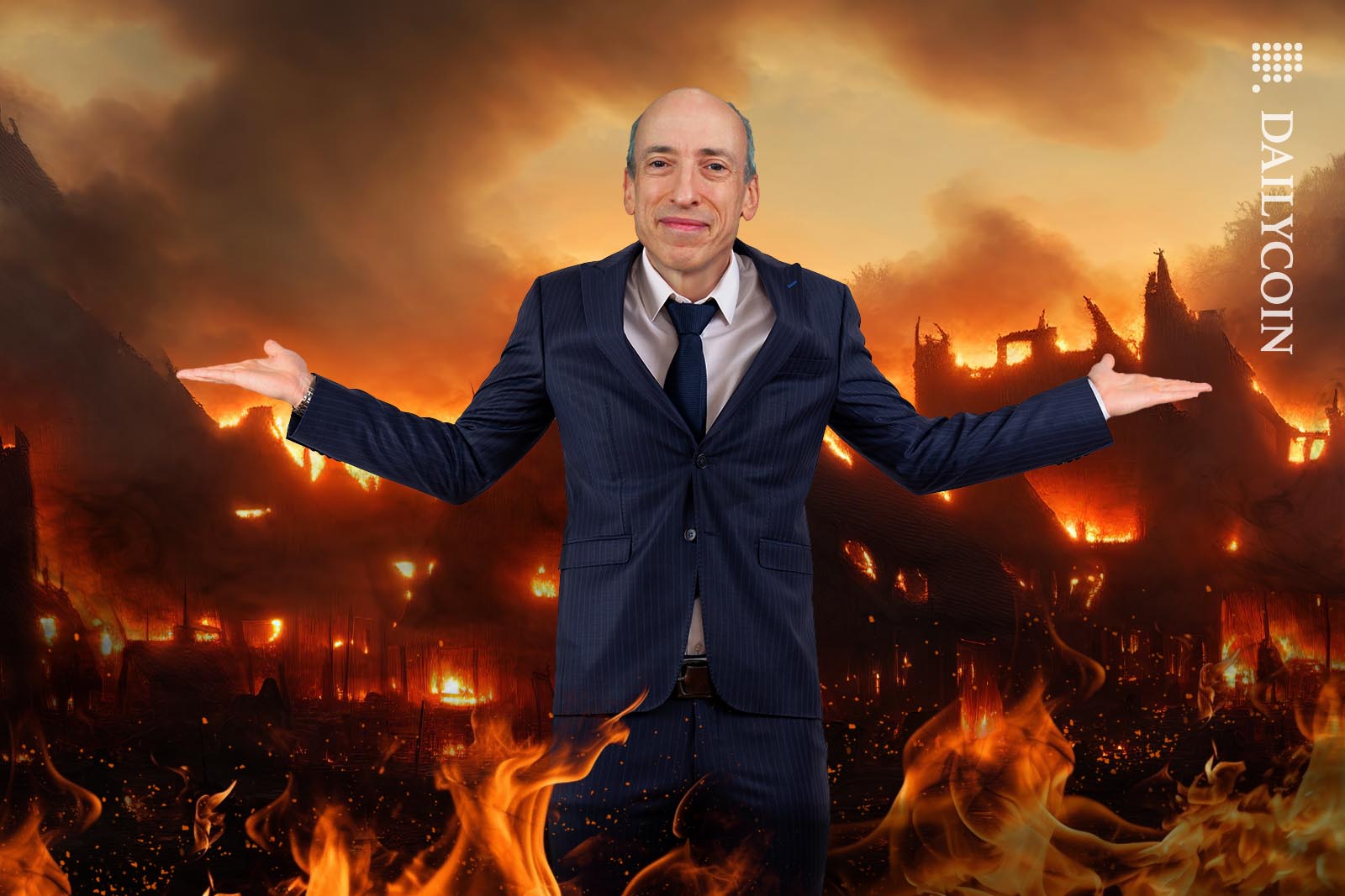 Gary Gensler takes no blame for the mess surronding him.
