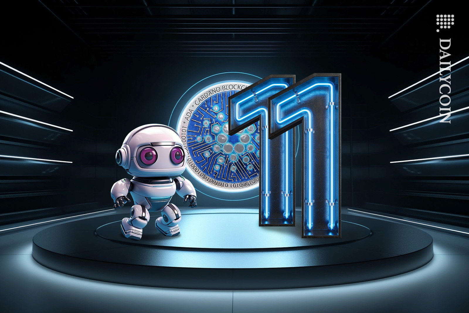 Robot came to see Cardano's Catalyst 11 fund.