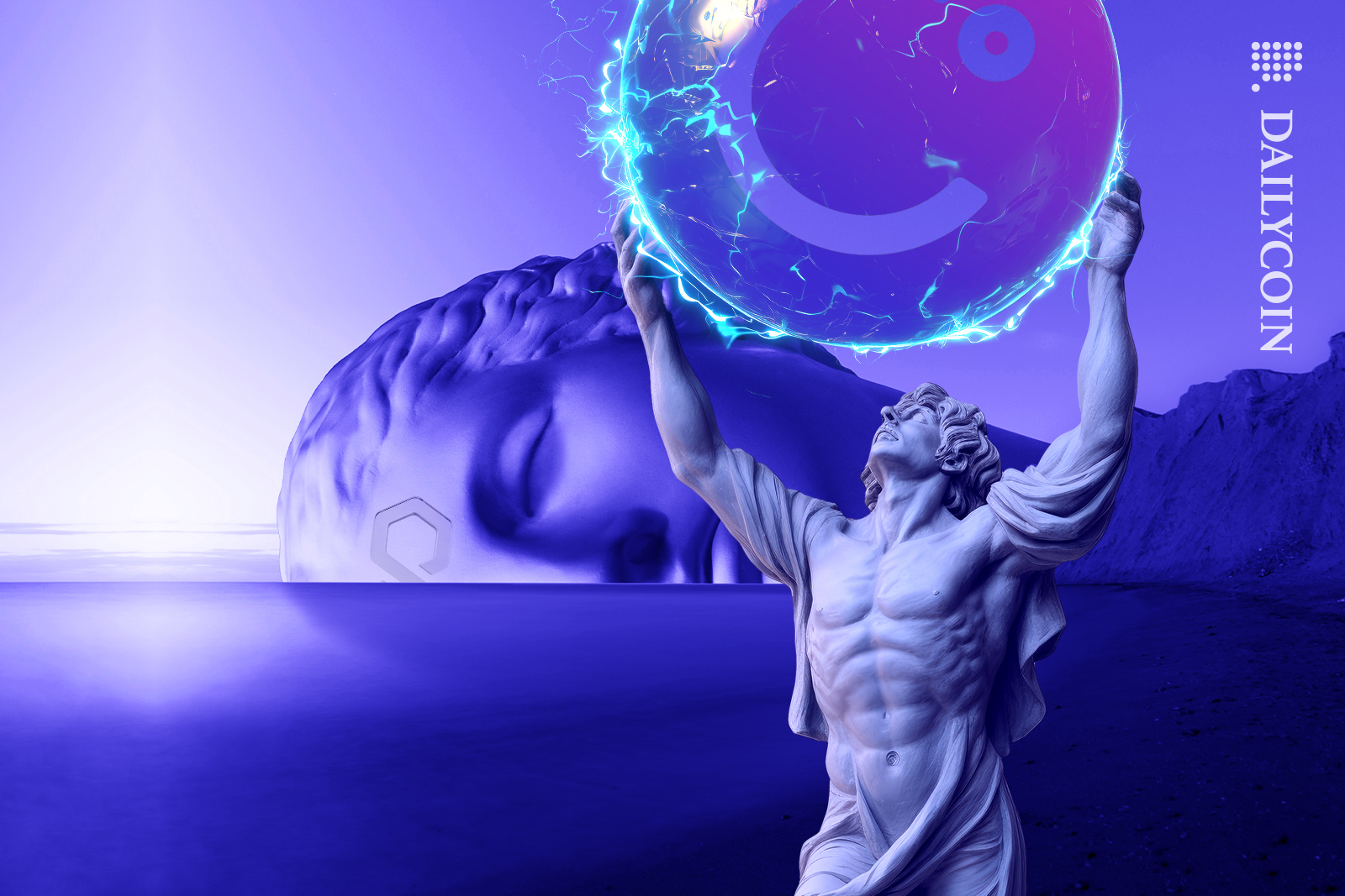 Polygon drops to the ground after the power of Celsius network.