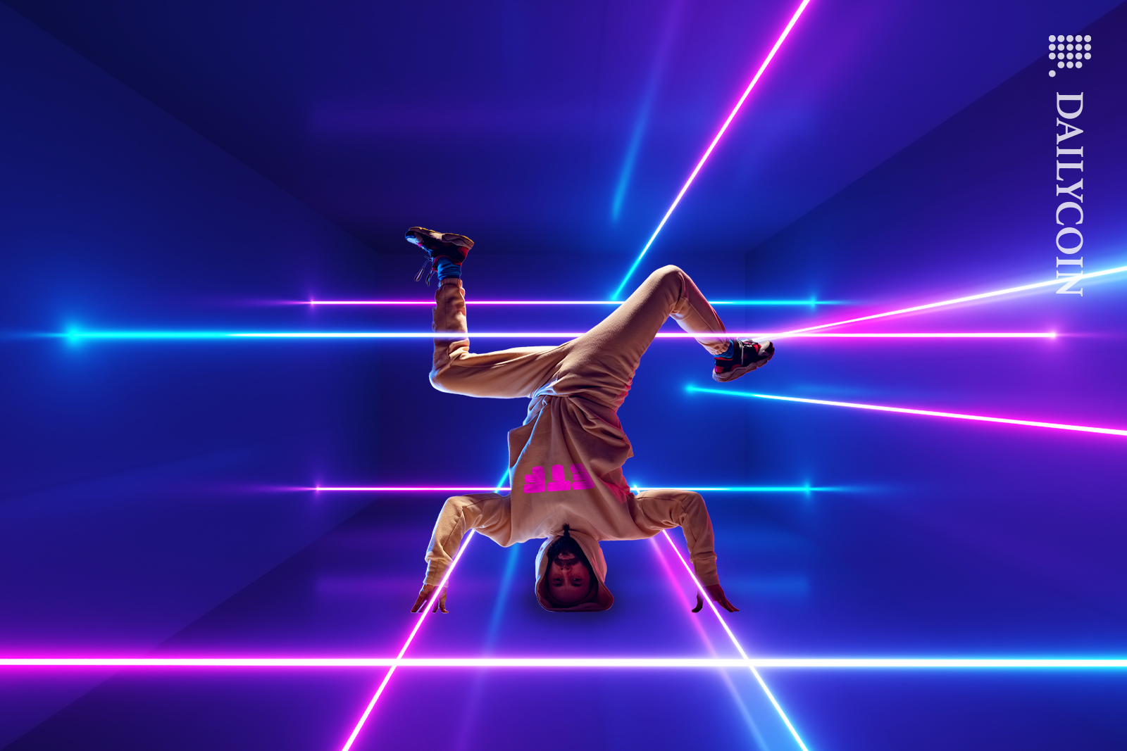 ETF trying hard to not touch the lazer traps.