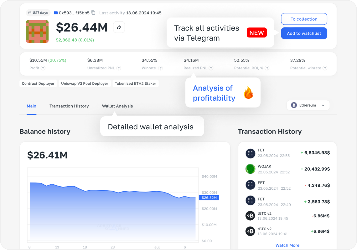 ArbitrageScanner.io interface.