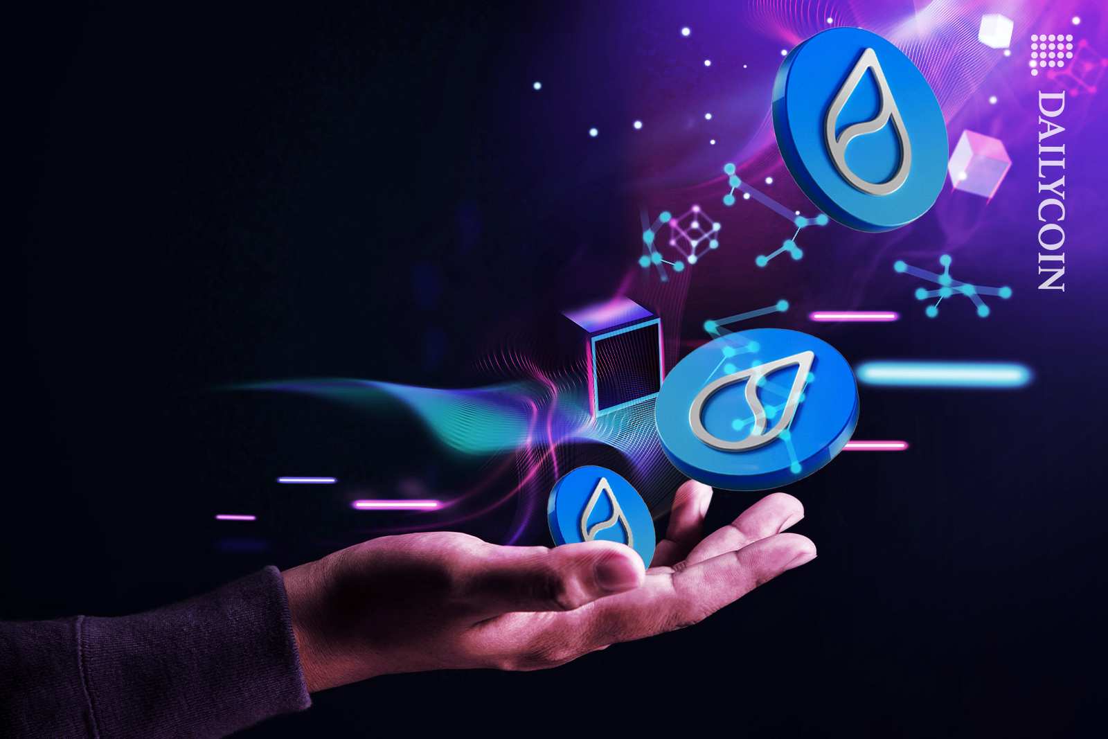 Sui Tokens going up with blockchain technology