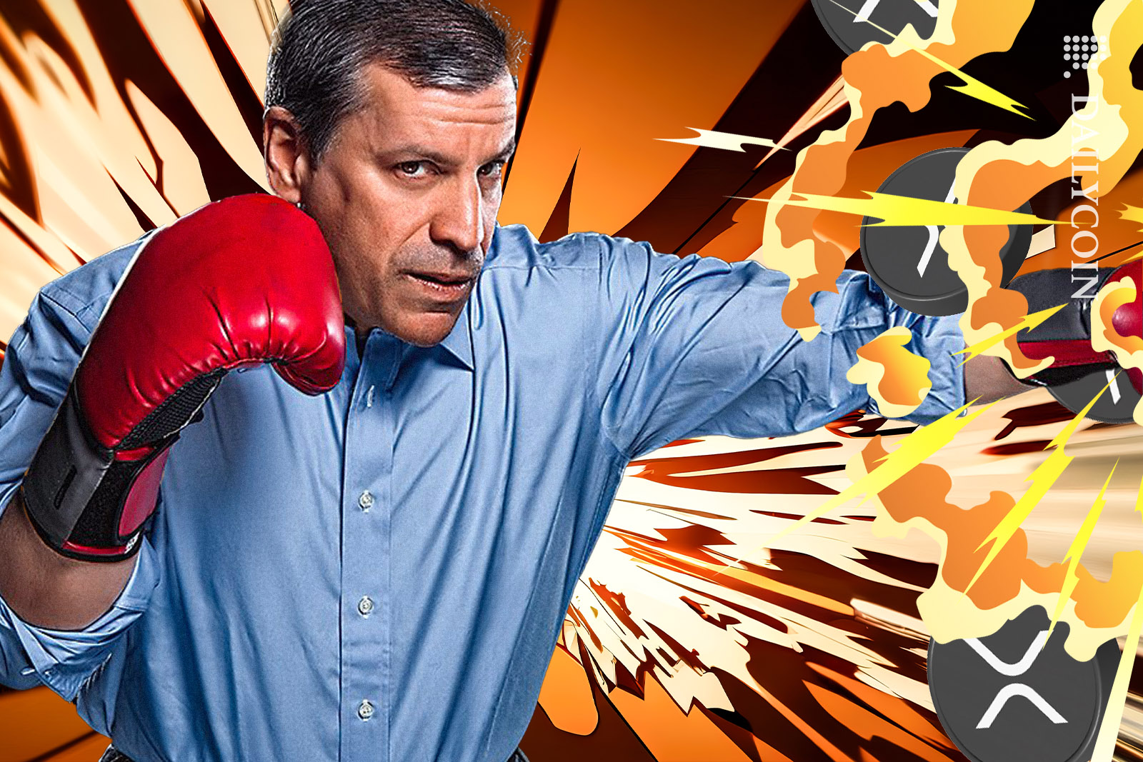 Charles Gasparino bashing XRP coins.