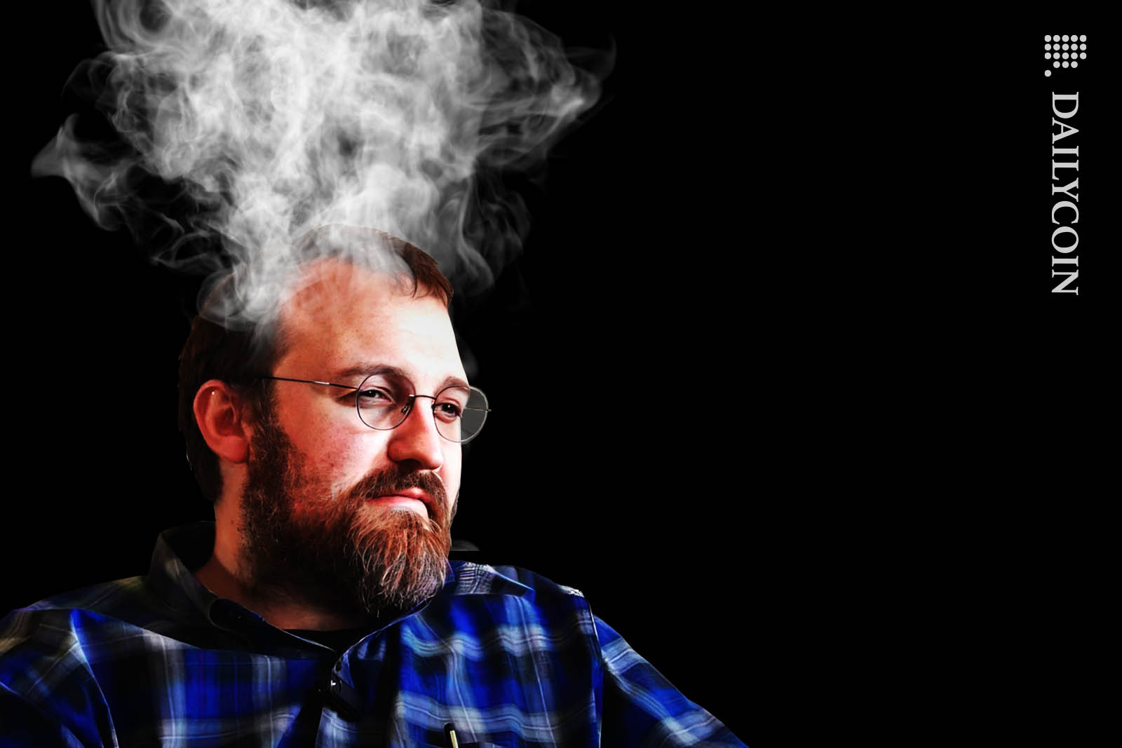 Charles Hoskinson's head is steaming out of anger.