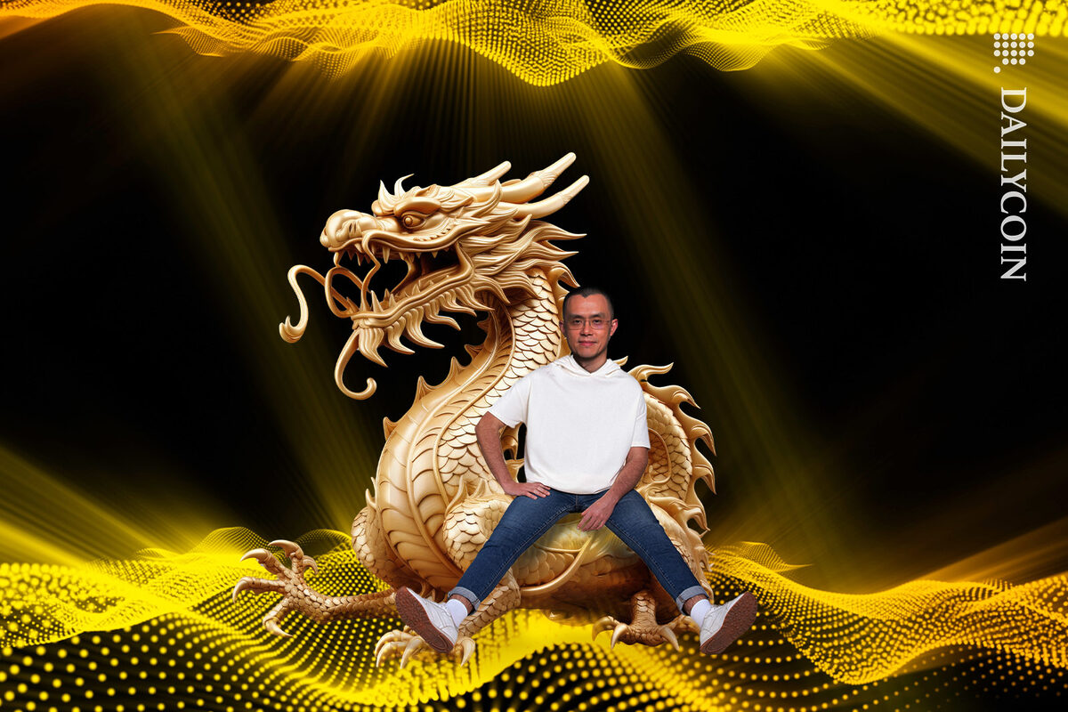 Changpeng Zhao is celebrating the year of the Wood Dragon.