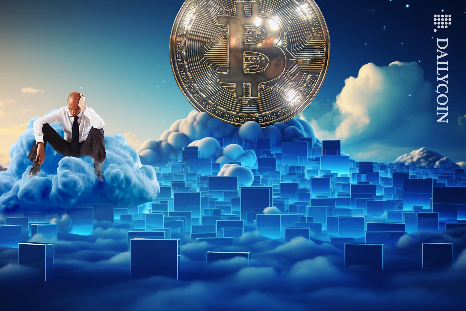 Guy dissapointed with Bitcoin high.