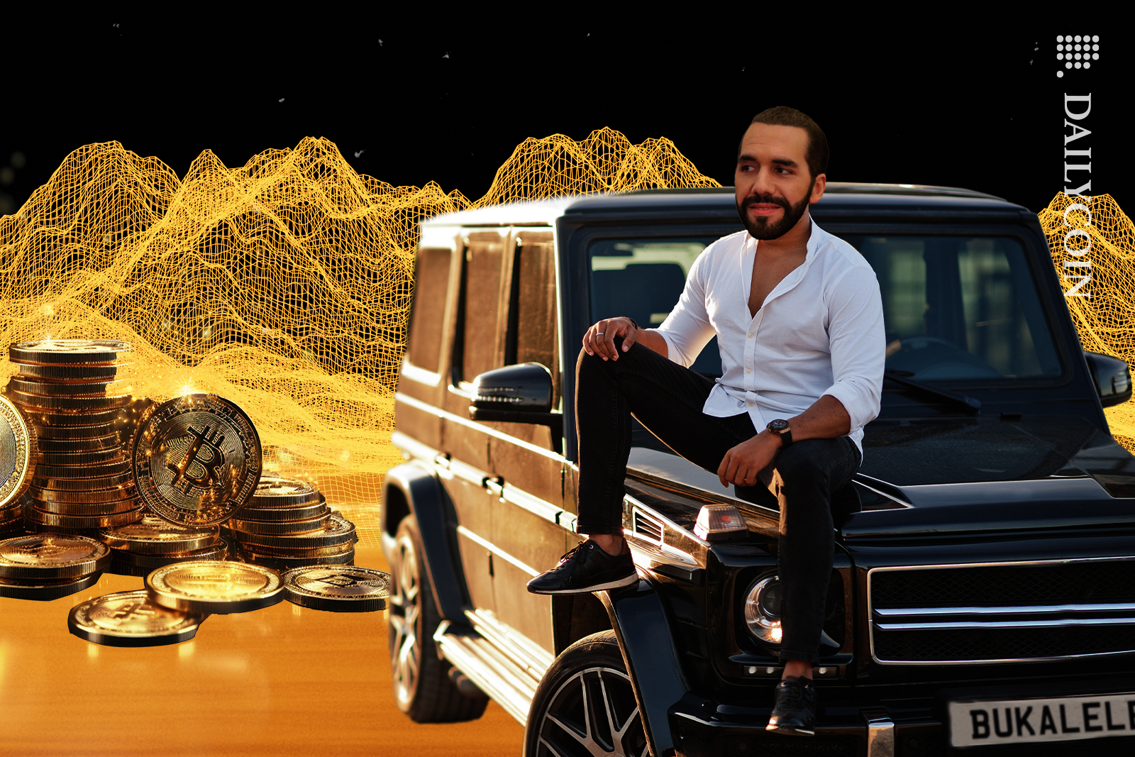 Nayib Bukele proud of his Bitcoin efforts.