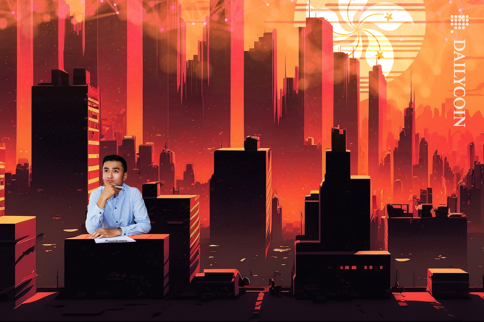 Guy has to stop dreaming about his Crypto dreams in Hong Kong.