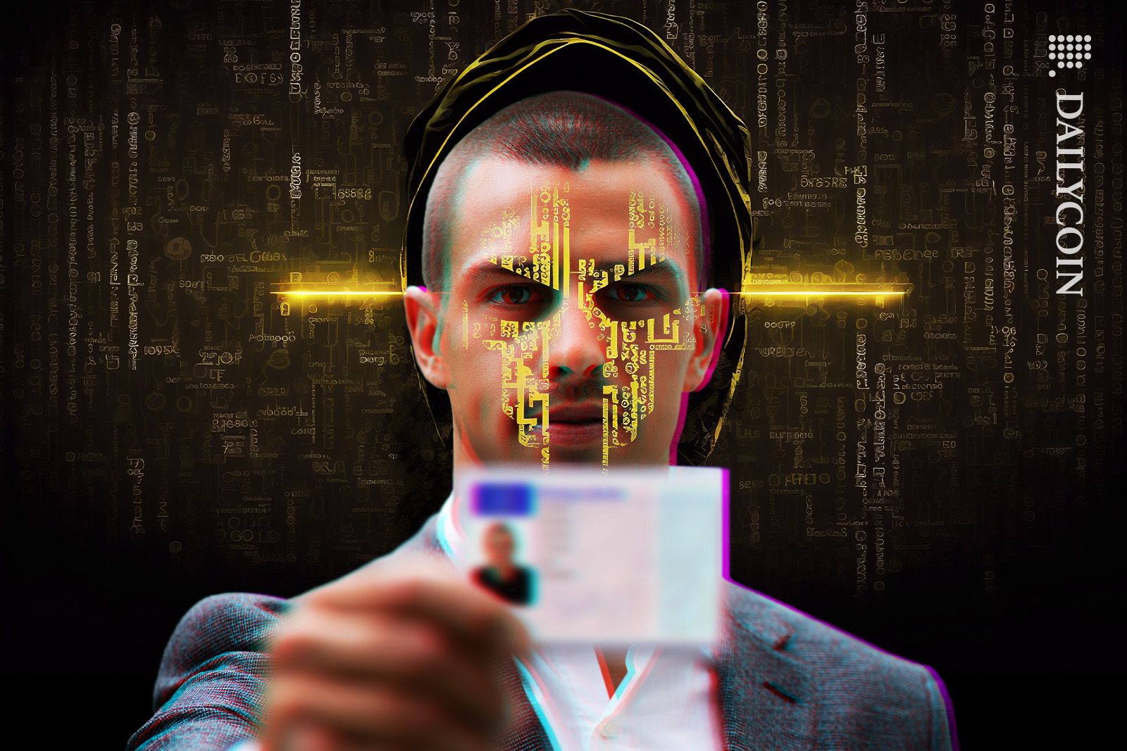 Man's identity is getting hacked.