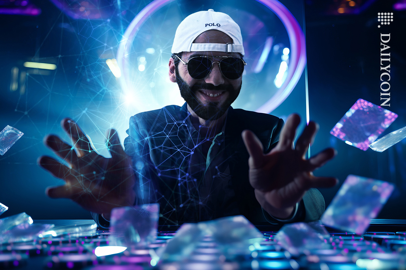 Nayib Bukele flipping all his digital blockchain cards on the table.