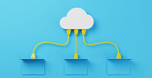 Cloud computing.