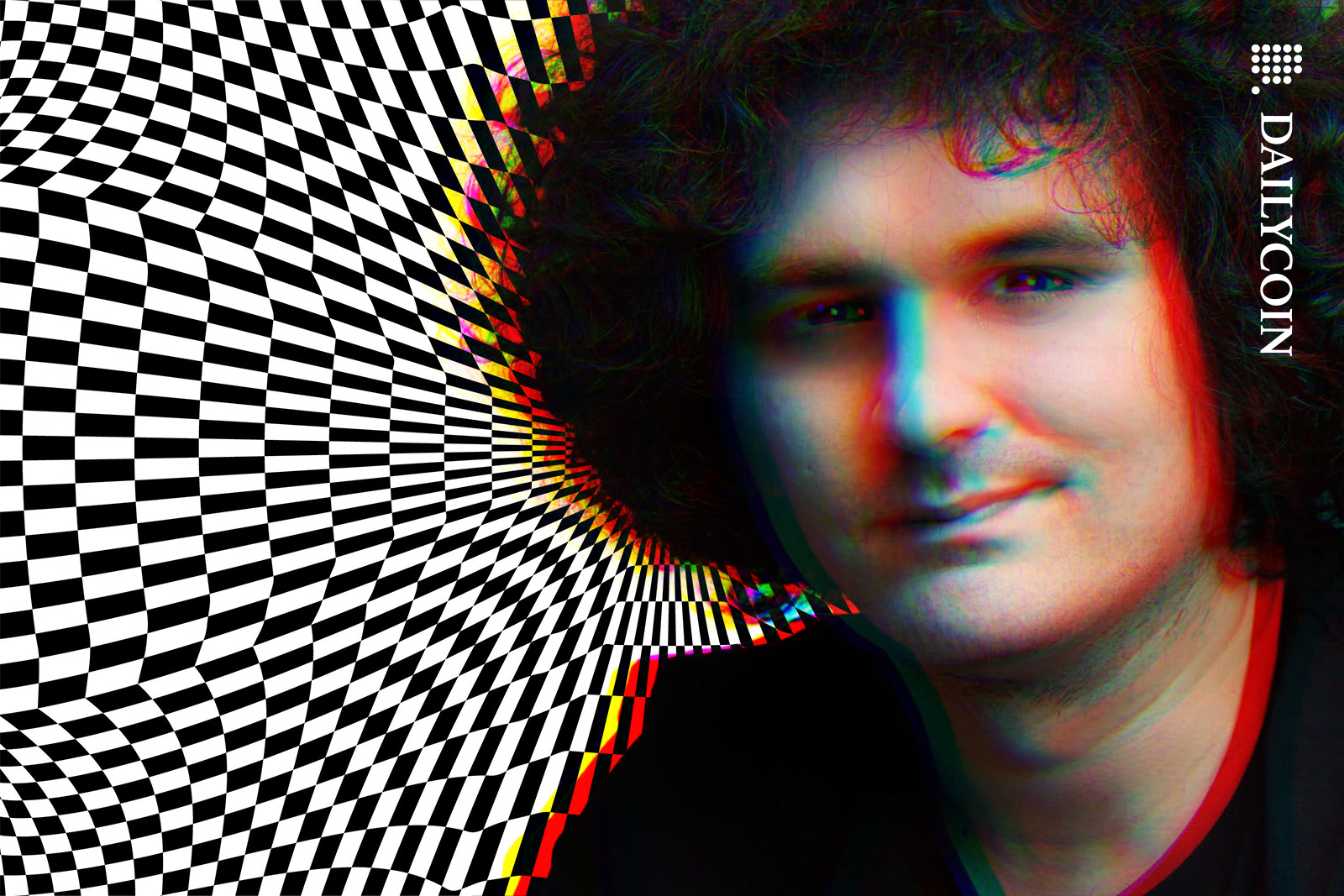 Sam Bankman Fried in an RGB split.