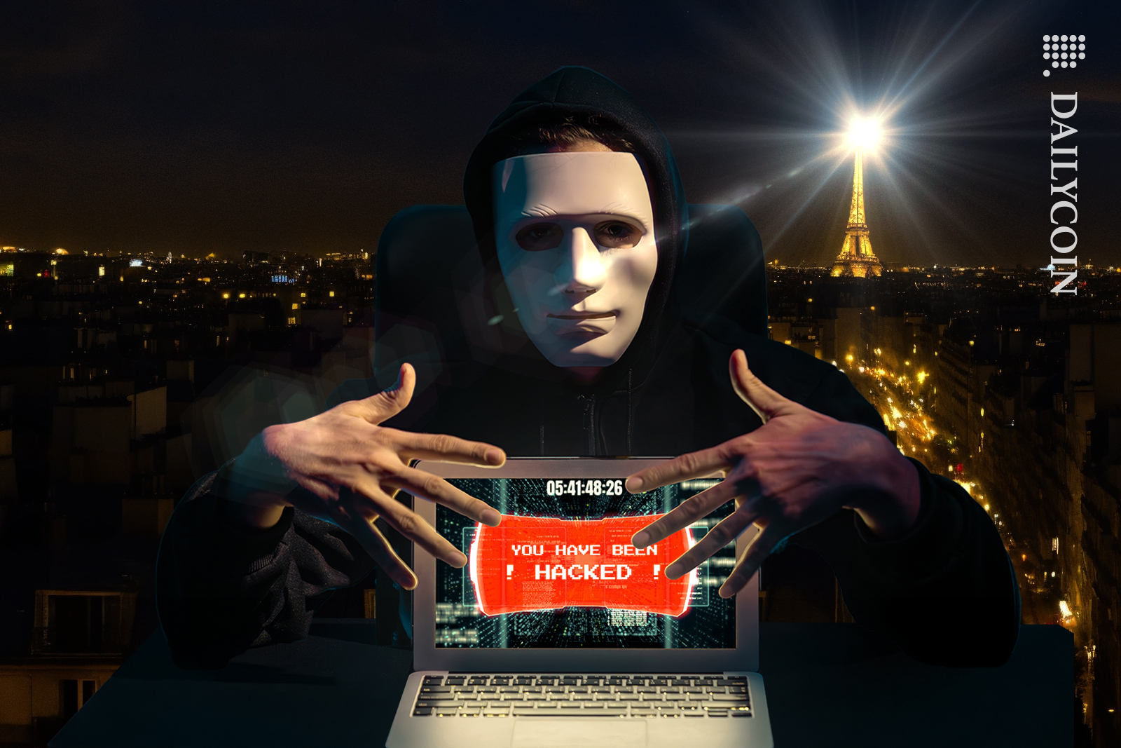 Hacker is in Paris, France.