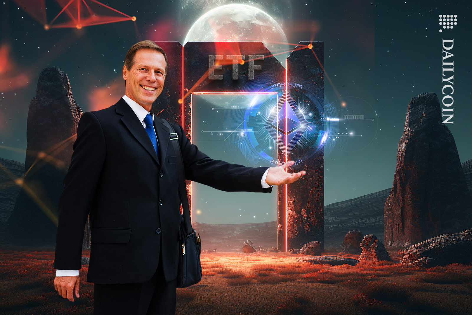 Lawyer showing us Ethereum, whilst the ETF portal gate is not open yet.
