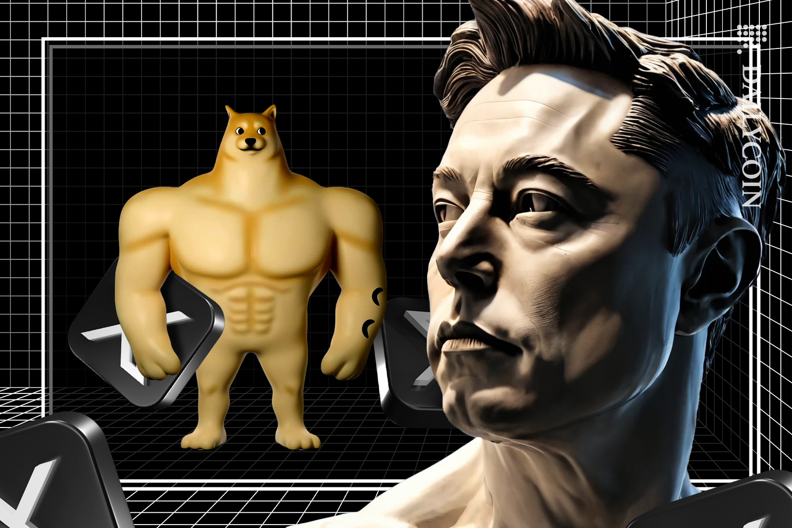 Elon Musk adds Doge to his Twitter framework.