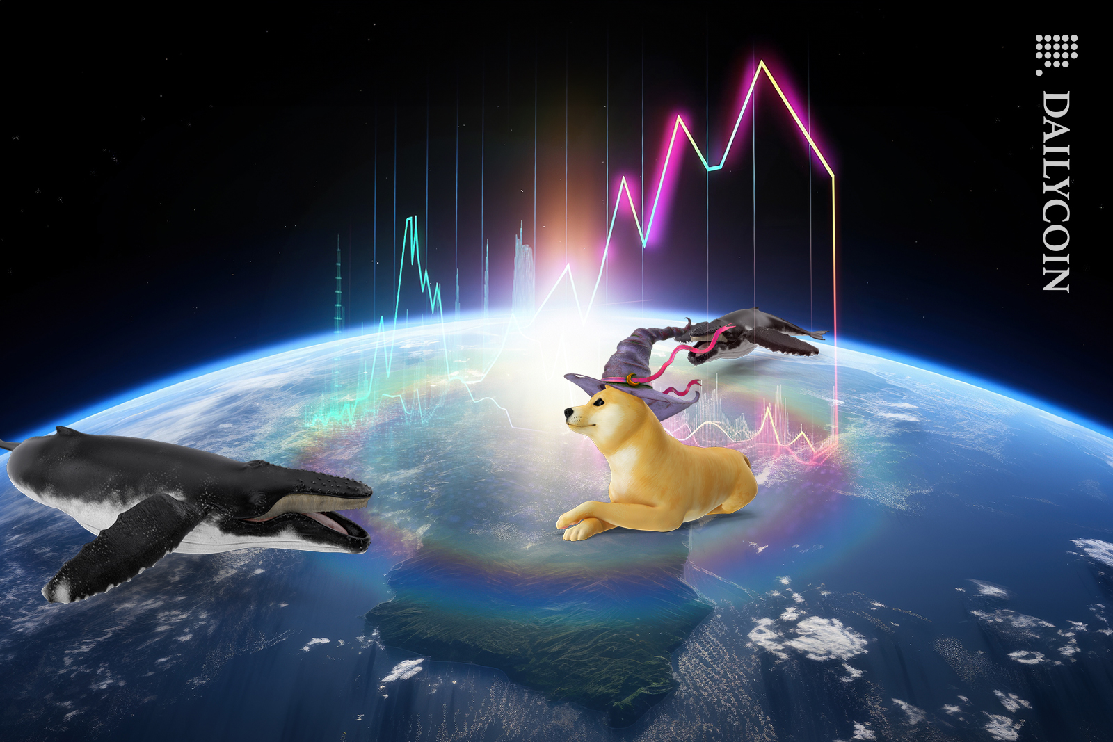 Whale is screaming for not getting WIF coin as its booming. WIF has a wizard hat.