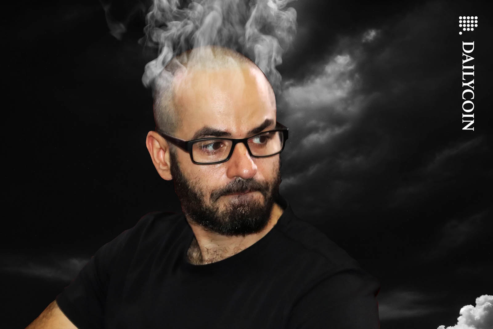 Tigran Gambaryan is so angry his head is steaming.