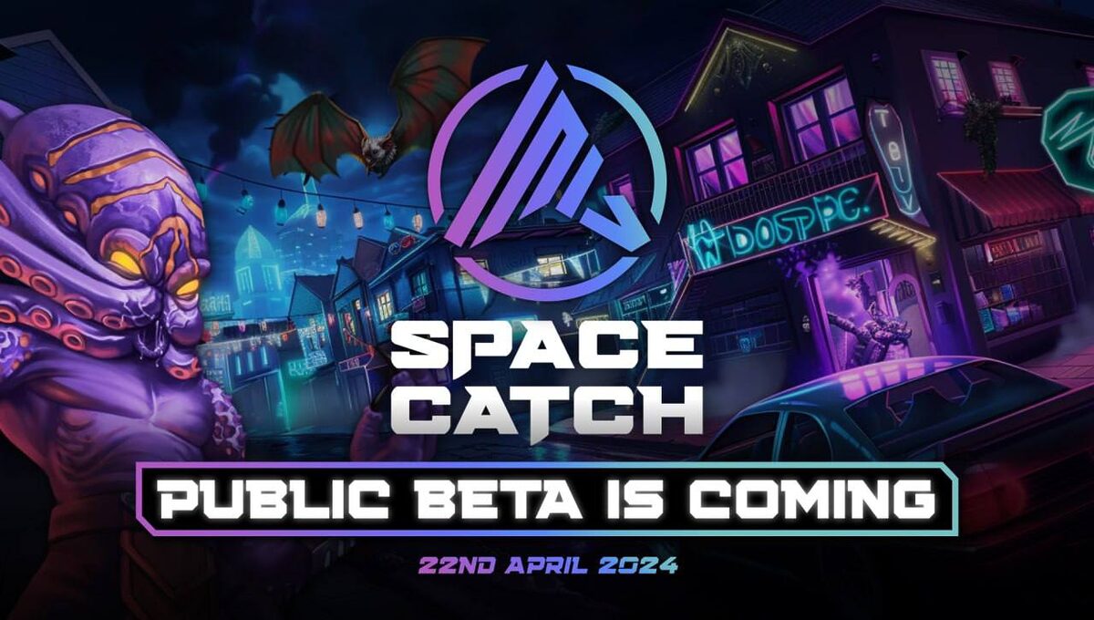 Space Catch launch advertisement.