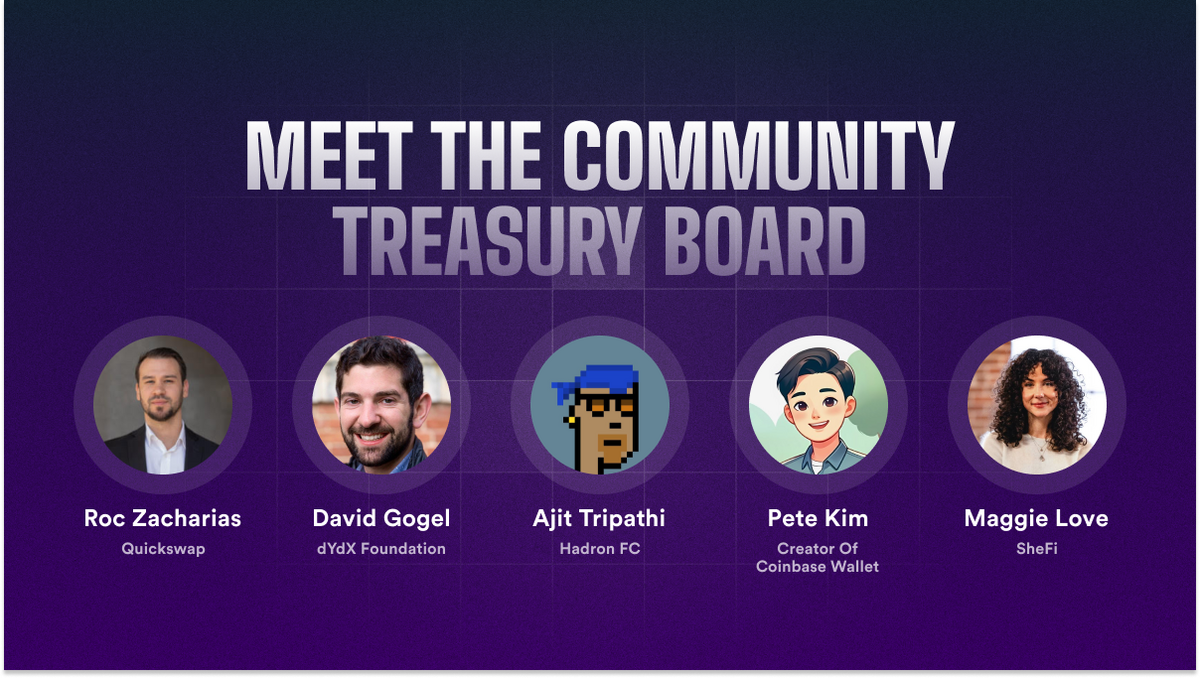 The proposed Polygon Community Treasury Board.