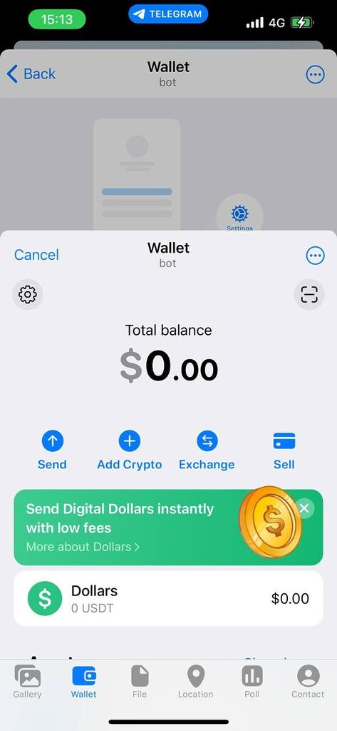Telegram app screenshot.