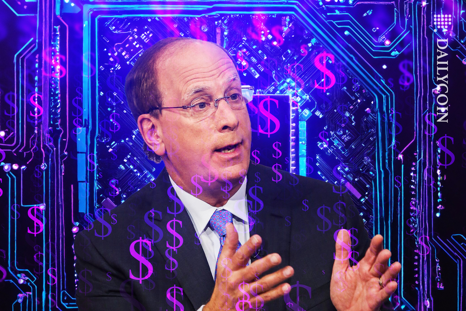 Blackrock Larry Fink talking about digital dollar.