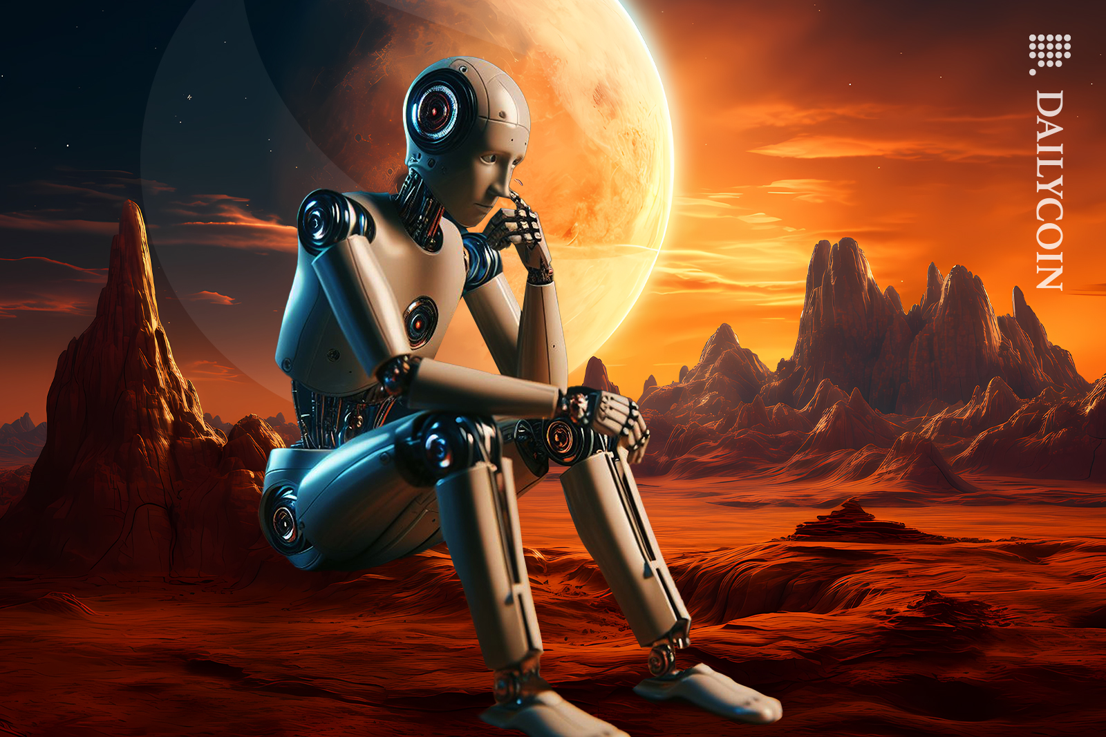 Robot is thinking seriously about Terra Luna Classic.