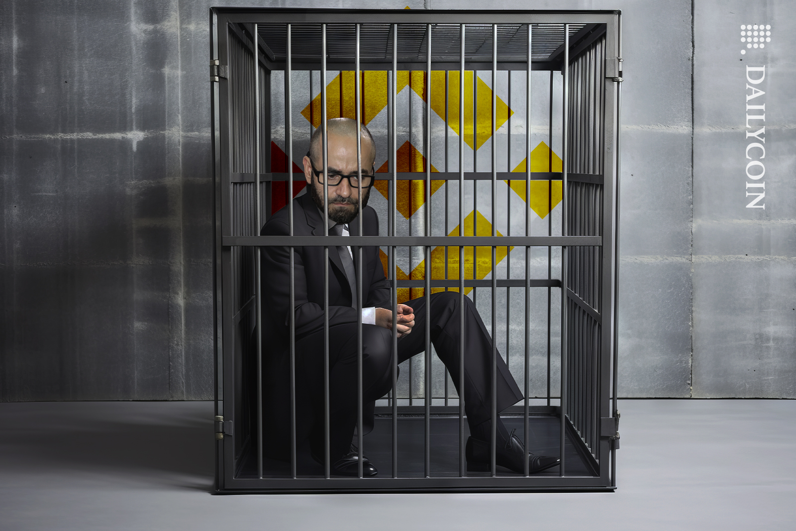 Tigran Gambaryan sitting in a jail cell for Binance.