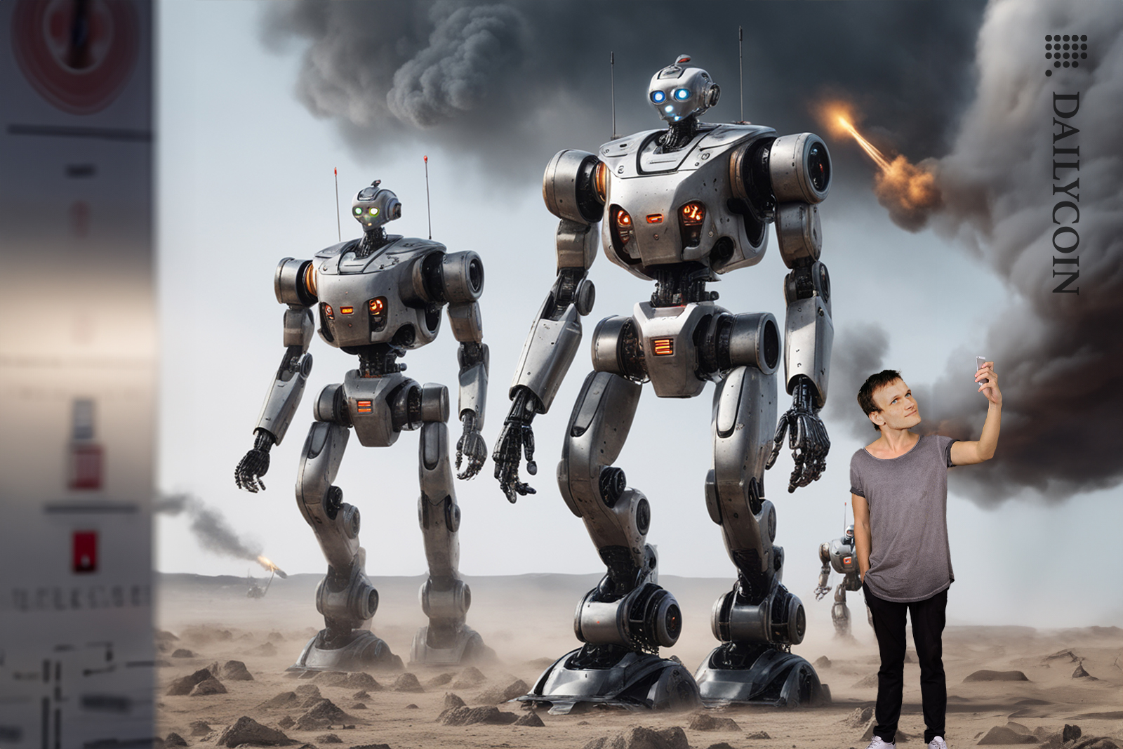 Vitalik Buterin looking into the dark and destructive furture of AI.
