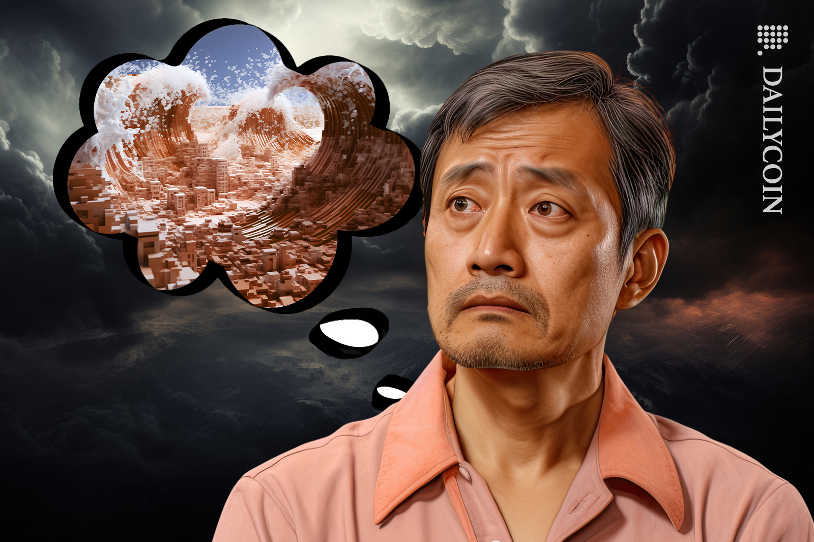 Guy from Hong Kong worries about his crypto dream's crashing.