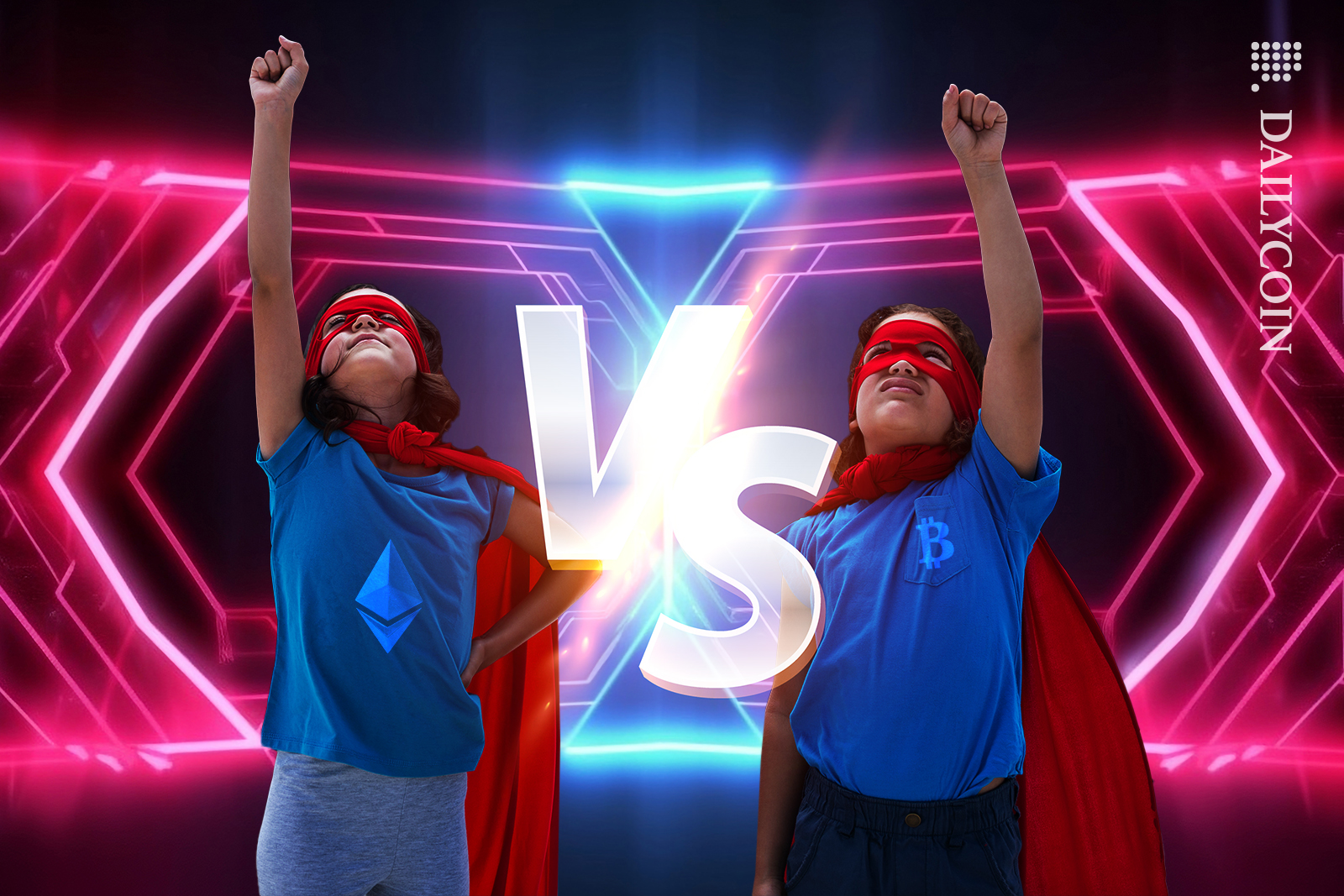 Bitcoin vs Ethereum to the top.
