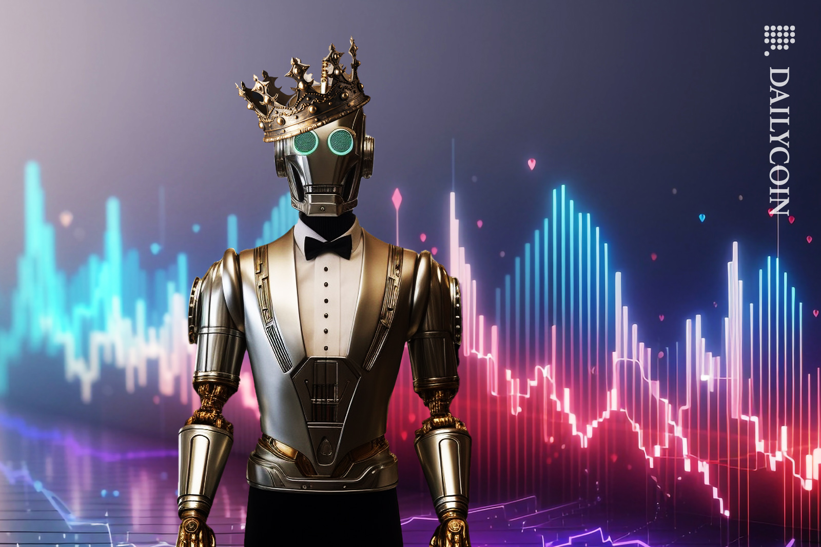 Robot is a king of trading crypto.