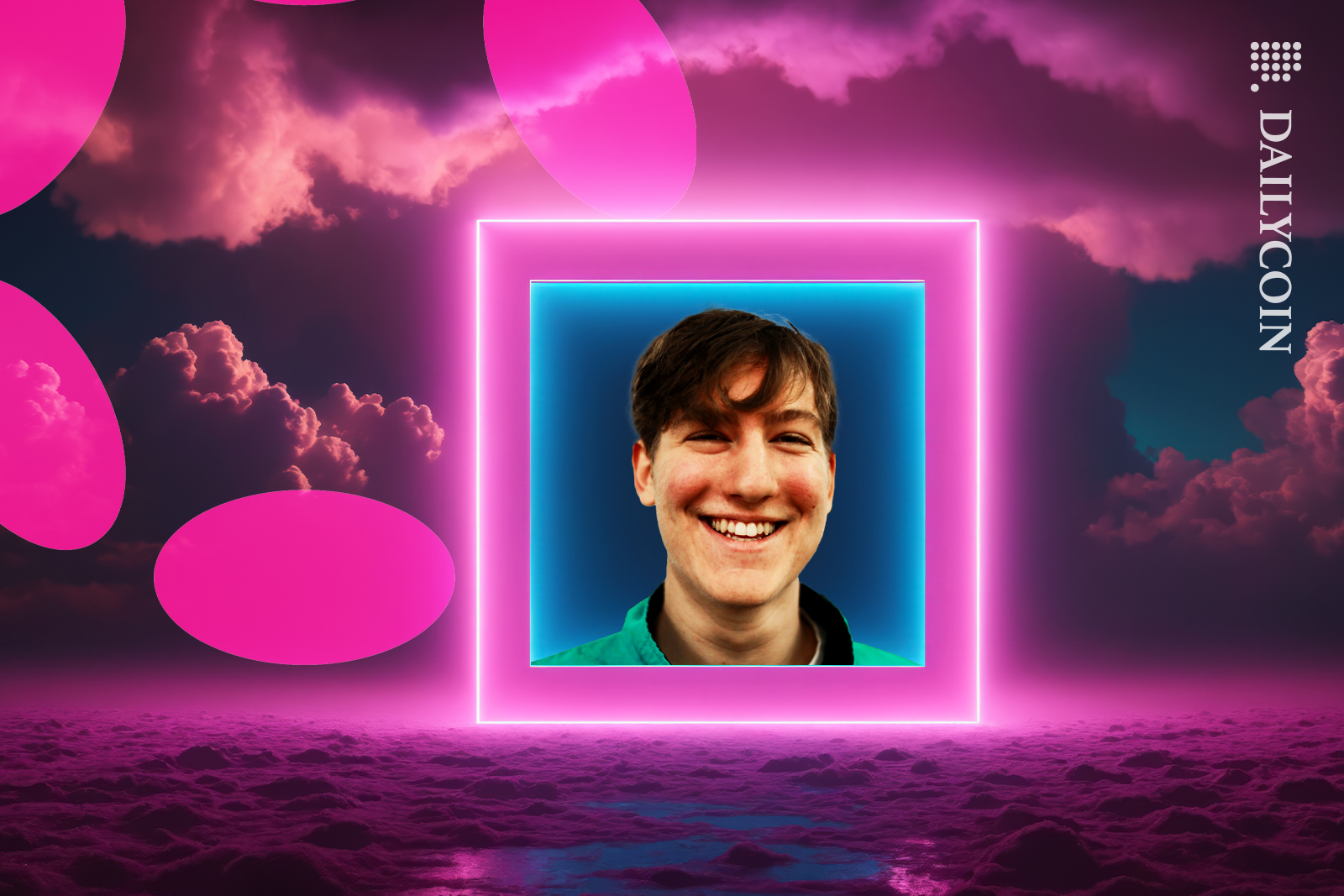Picture of Robert Habermeier on Polkadot land.