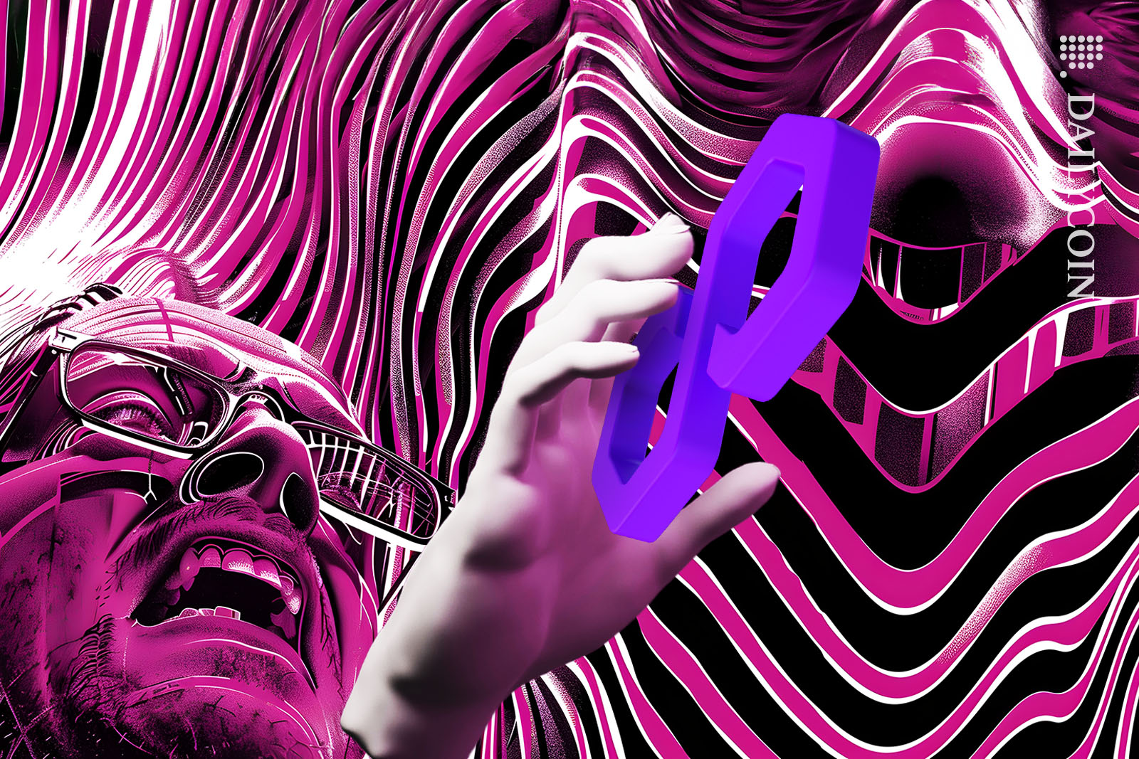 Guy's hand has broken off trying to reach Polygon (MATIC).