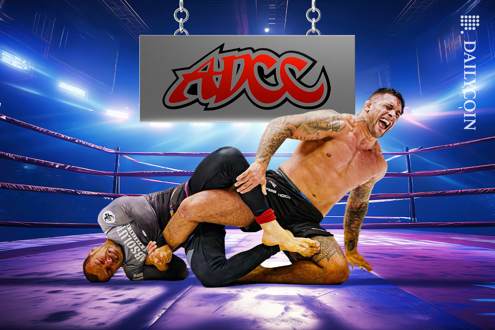 Two fighters competing for Abu Dhabi Combat Club.