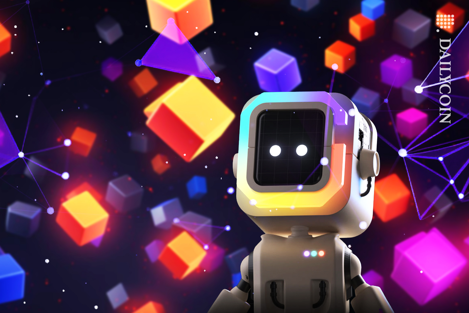 ChainGPT robot seeing his space expand.