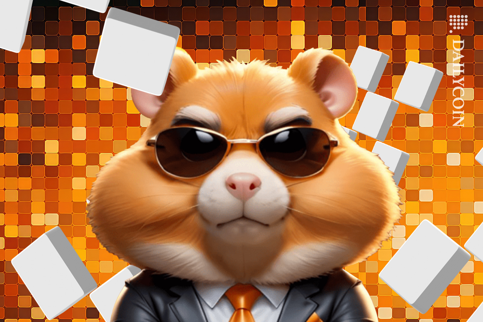 Hamster Kombat character is working with OKX.