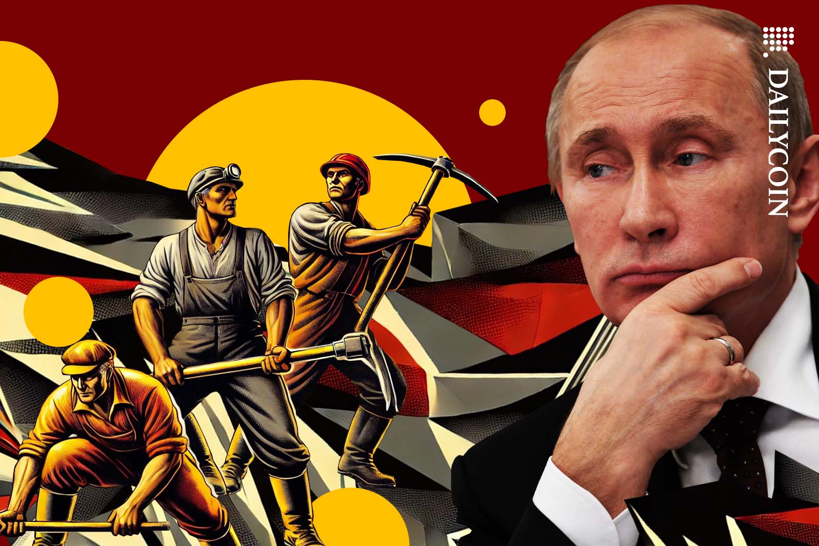 Putin thinking about crypto mining.