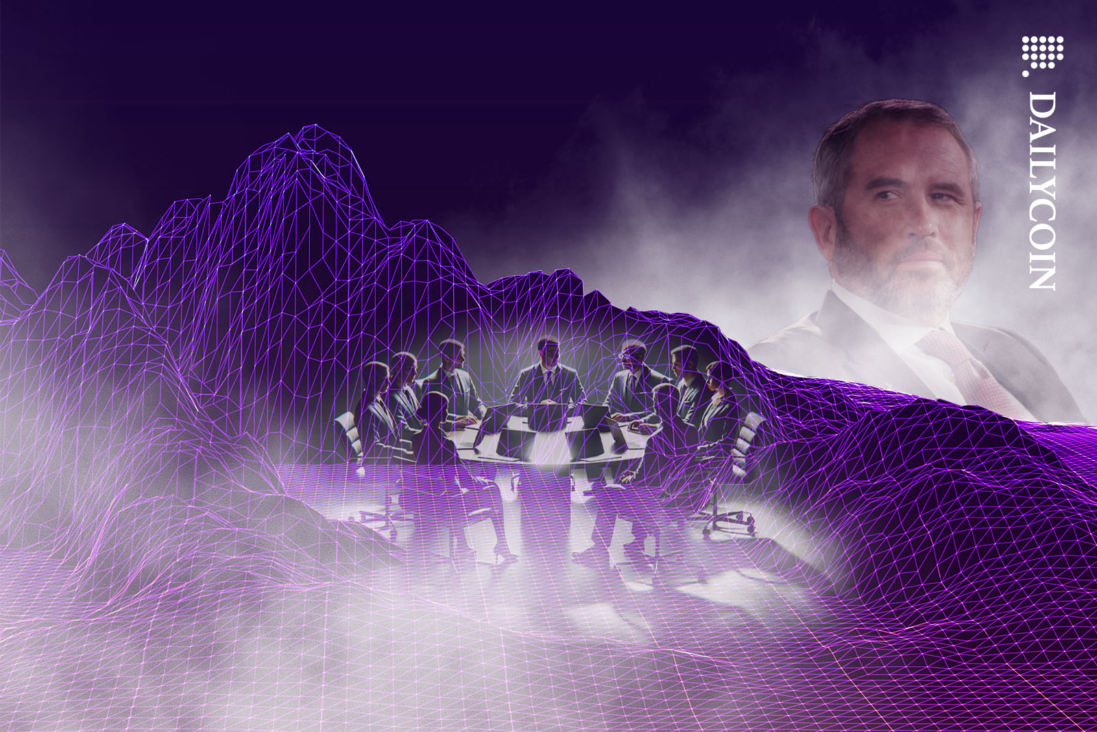 Bred Garlinghouse keeping a close eye on a group of officials making a decision in SWIFT integrating XRP.