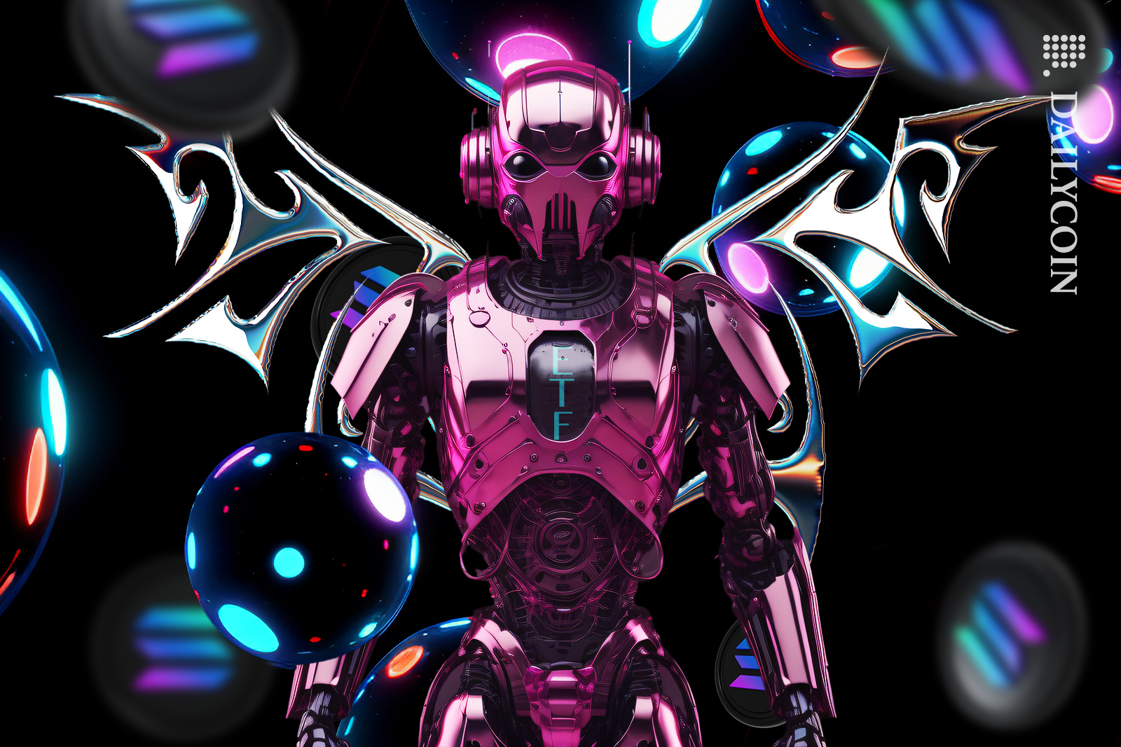 Solana ETF robot ready to fly.
