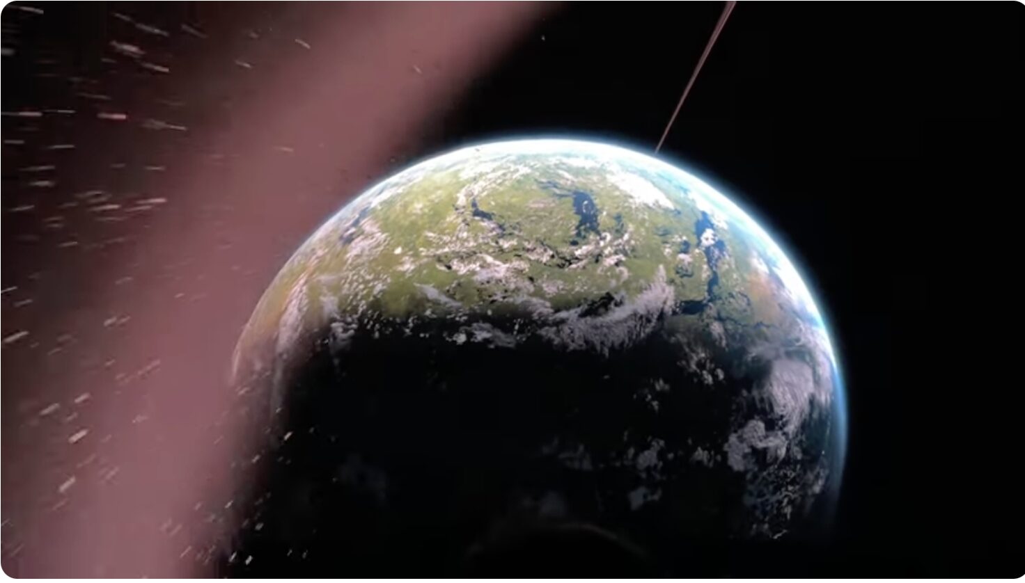 Postcard from Earth on the Las Vegas Sphere