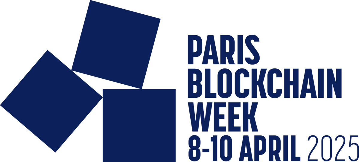 Paris Blockchain Week 2025 logo.