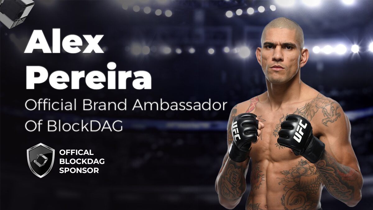 BlockDAG advertisement with ALex Pereira.