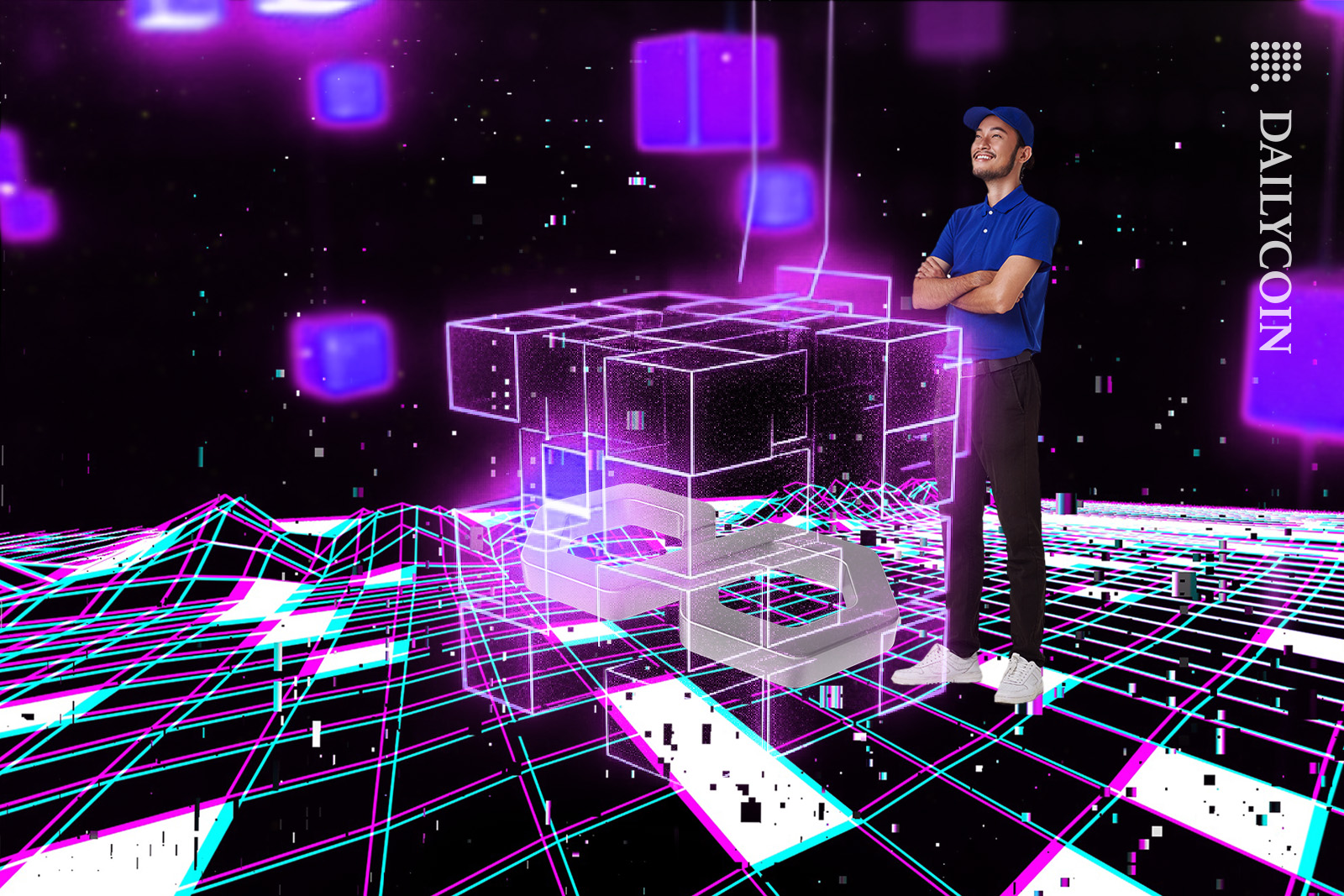 Guy watching what polygon blockckchain is building.