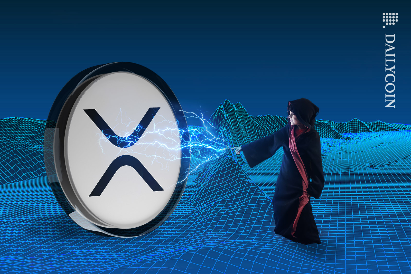 Wizard working its magic on XRP coin.
