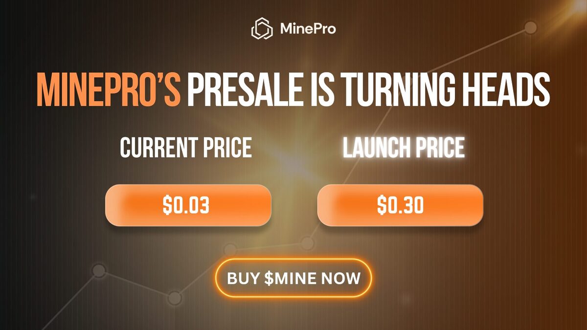 MinePro advertisement.