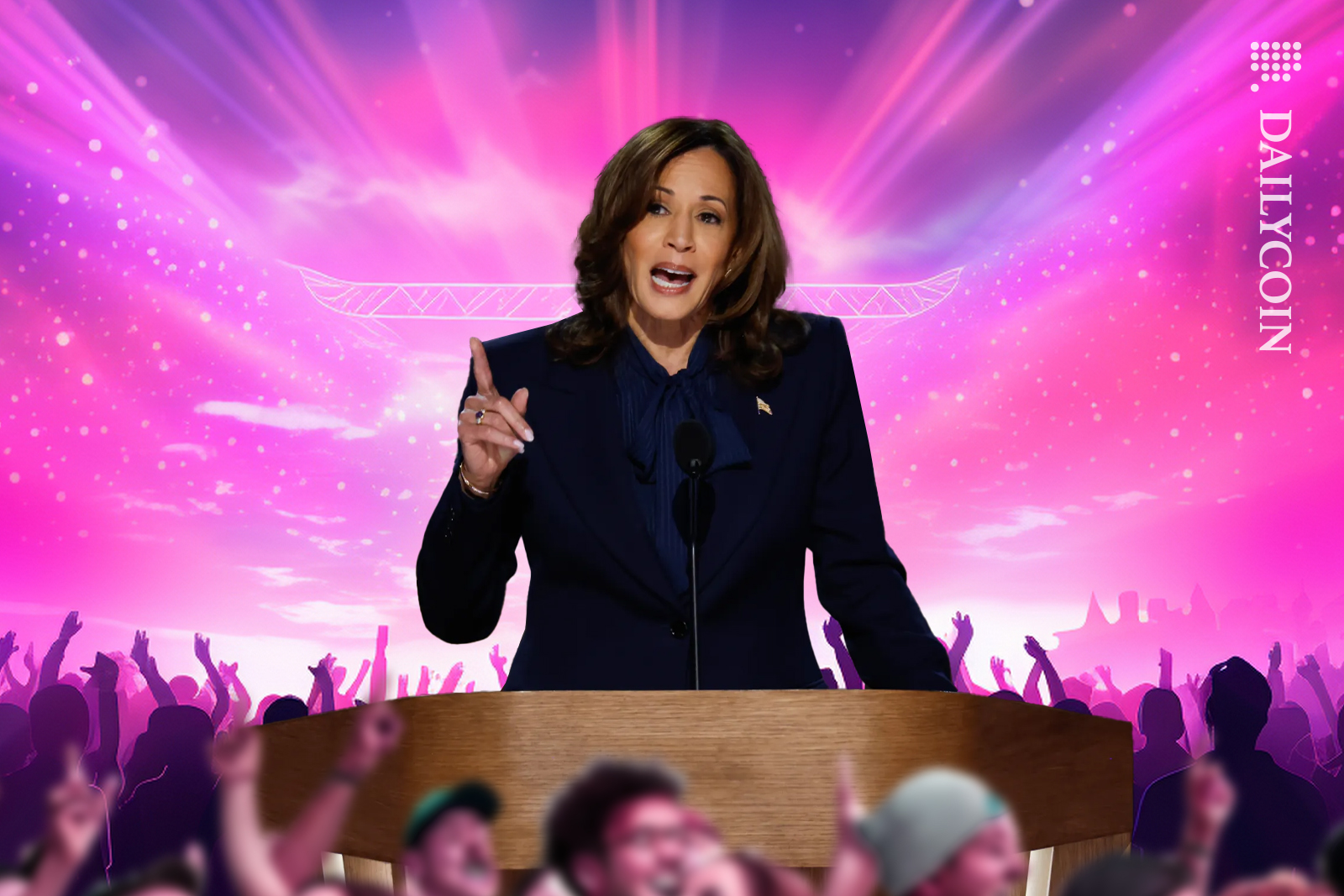 The digital community supporting Kamala Harris.