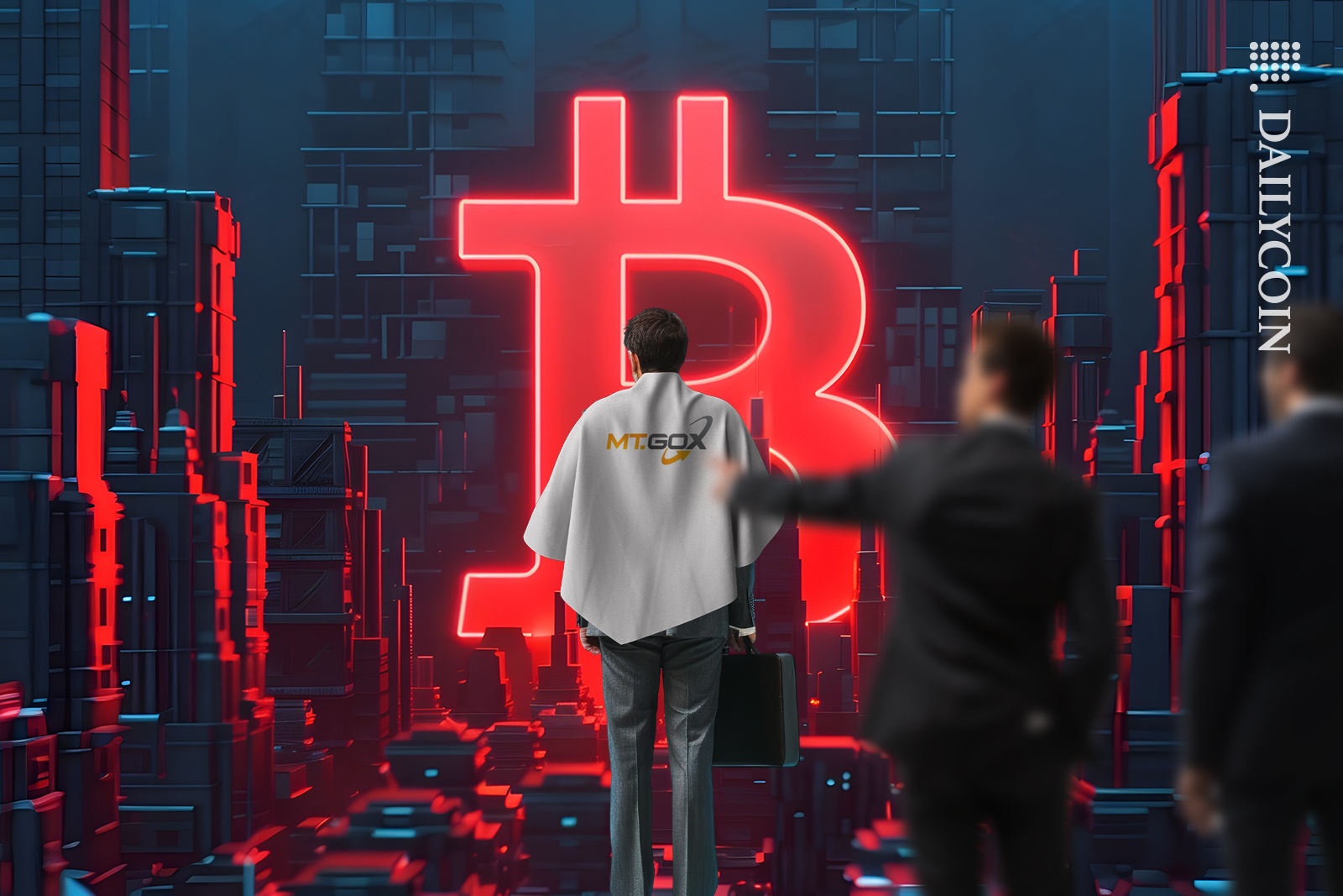 MT Gox on his bitcoin empire. People are watching over it.