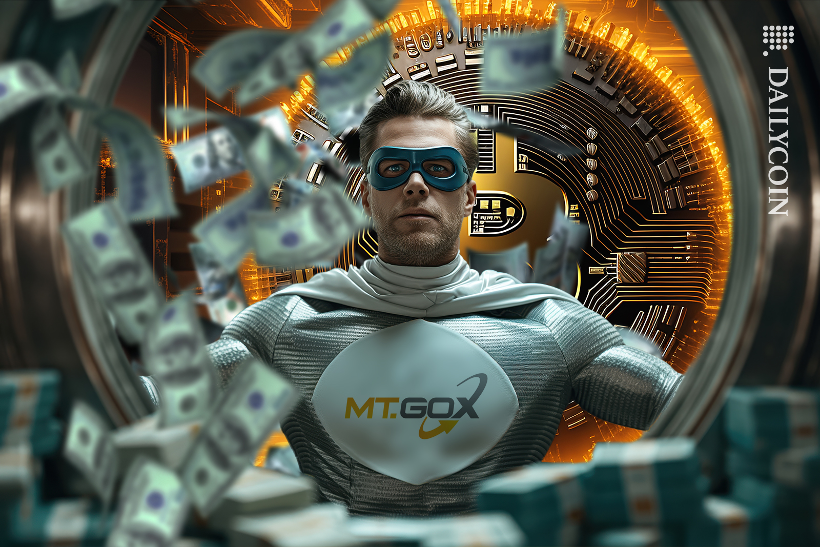 MT Gox opens up his bitcoin vault and cash is pouring out.