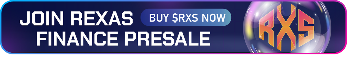 Rexas finance advertisement banner.